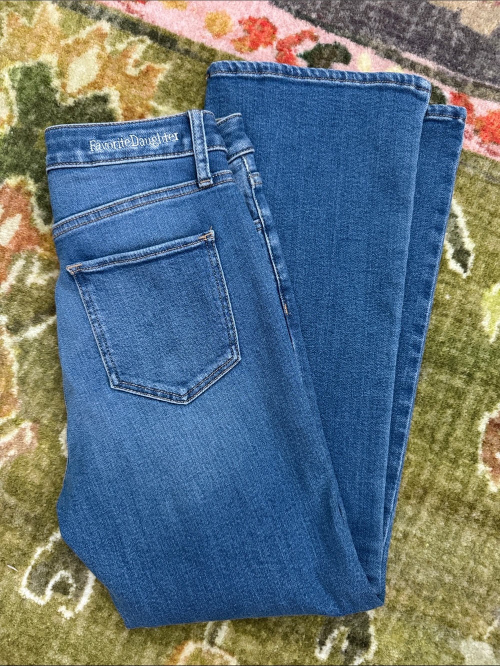 Favorite Daughter Blue Denim Jeans